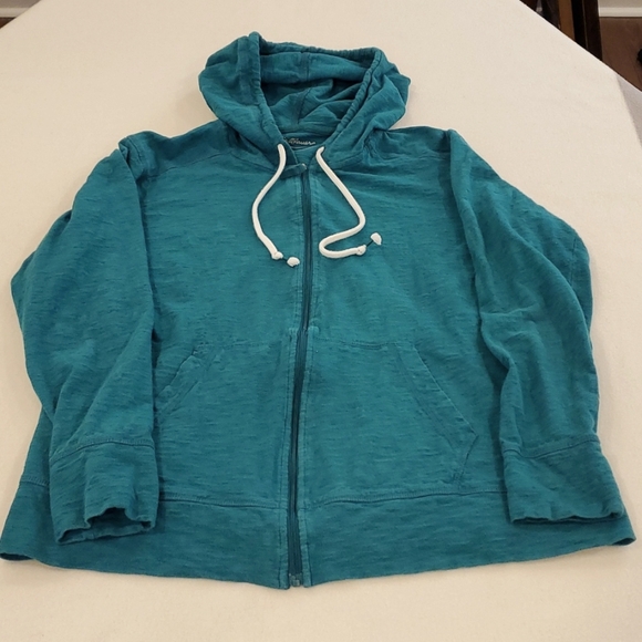Green Eddie Bauer Hoodie - Picture 1 of 3